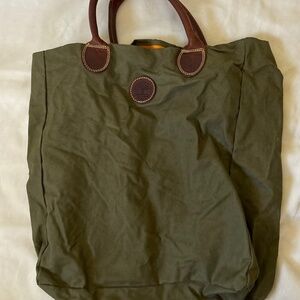 Timberland Canvas and Leather Tote